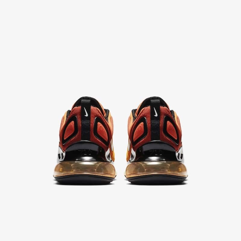 Nike air max 720 team orange gold  and  black best sale